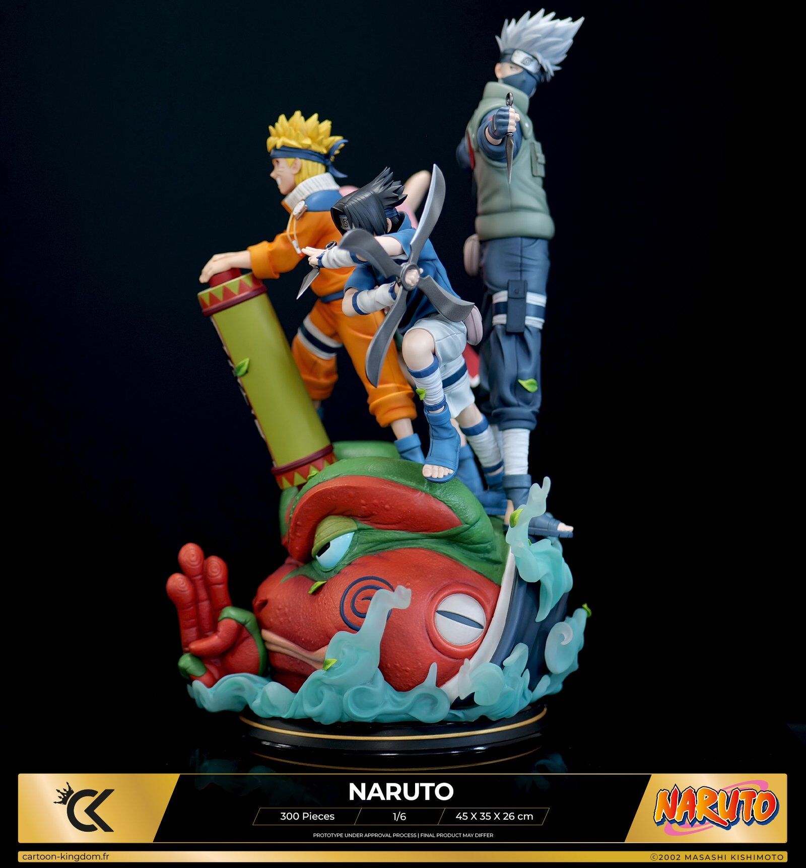 Naruto - Gamakichi - Haruno Sakura - Hatake Kakashi - Uchiha Sasuke - Uzumaki Naruto - 1/6 (Cartoon Kingdom) photo 13