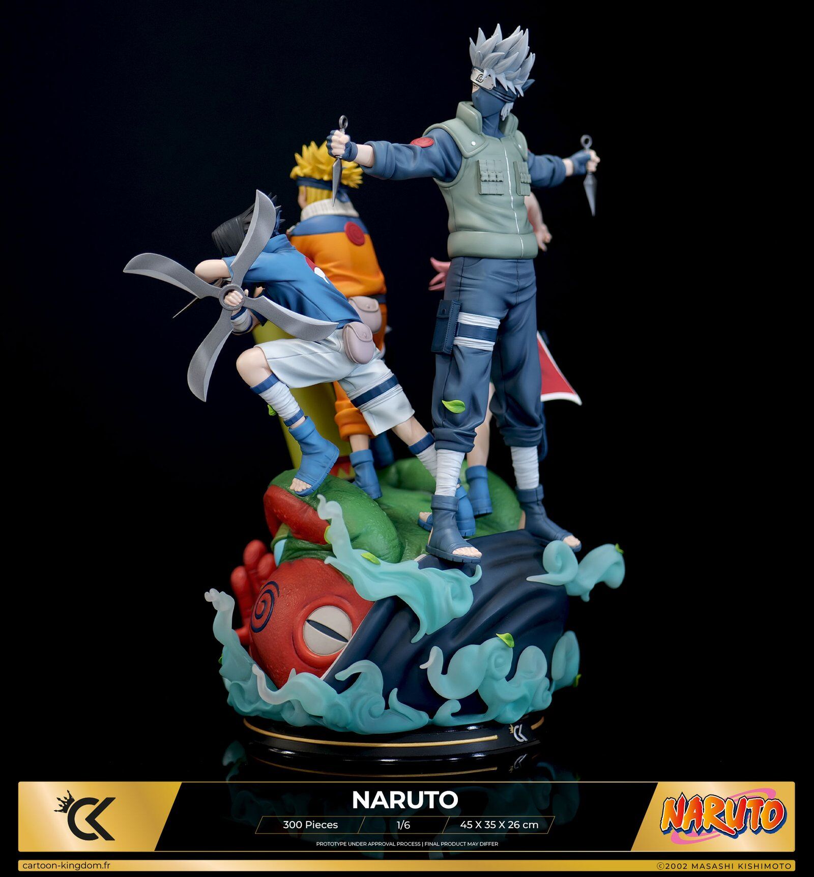 Naruto - Gamakichi - Haruno Sakura - Hatake Kakashi - Uchiha Sasuke - Uzumaki Naruto - 1/6 (Cartoon Kingdom) photo 14