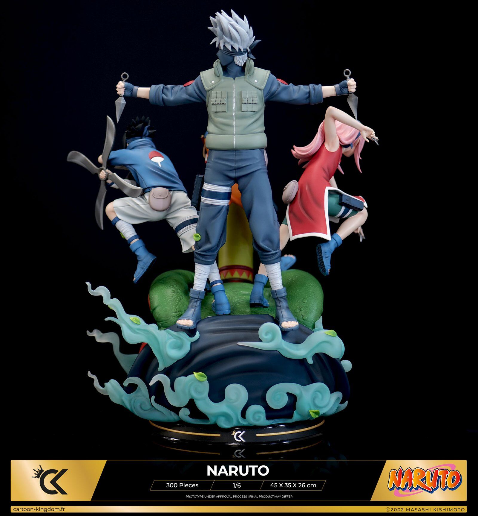 Naruto - Gamakichi - Haruno Sakura - Hatake Kakashi - Uchiha Sasuke - Uzumaki Naruto - 1/6 (Cartoon Kingdom) photo 15