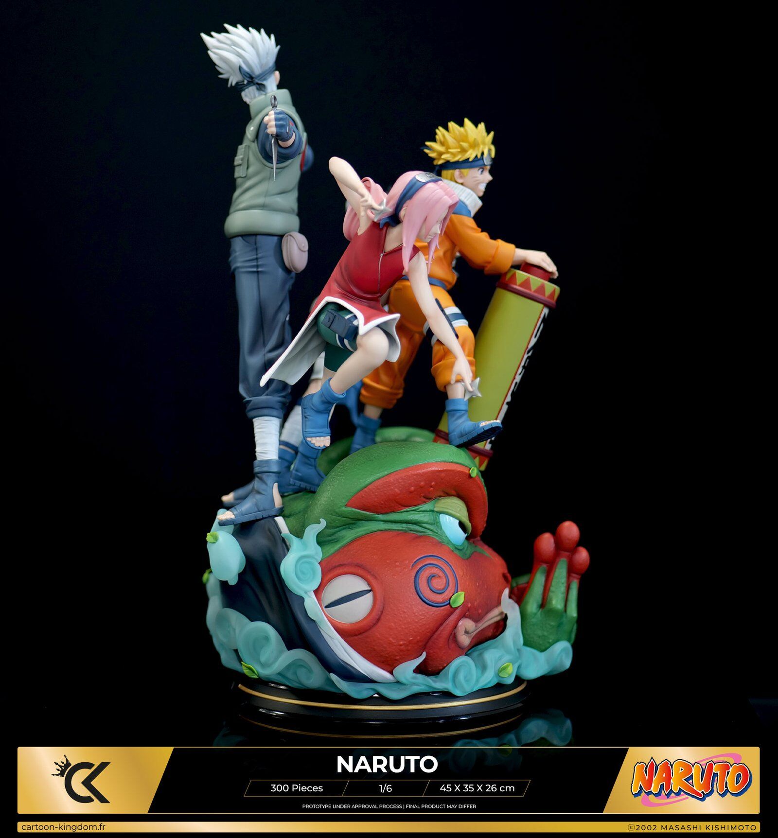 Naruto - Gamakichi - Haruno Sakura - Hatake Kakashi - Uchiha Sasuke - Uzumaki Naruto - 1/6 (Cartoon Kingdom) photo 17