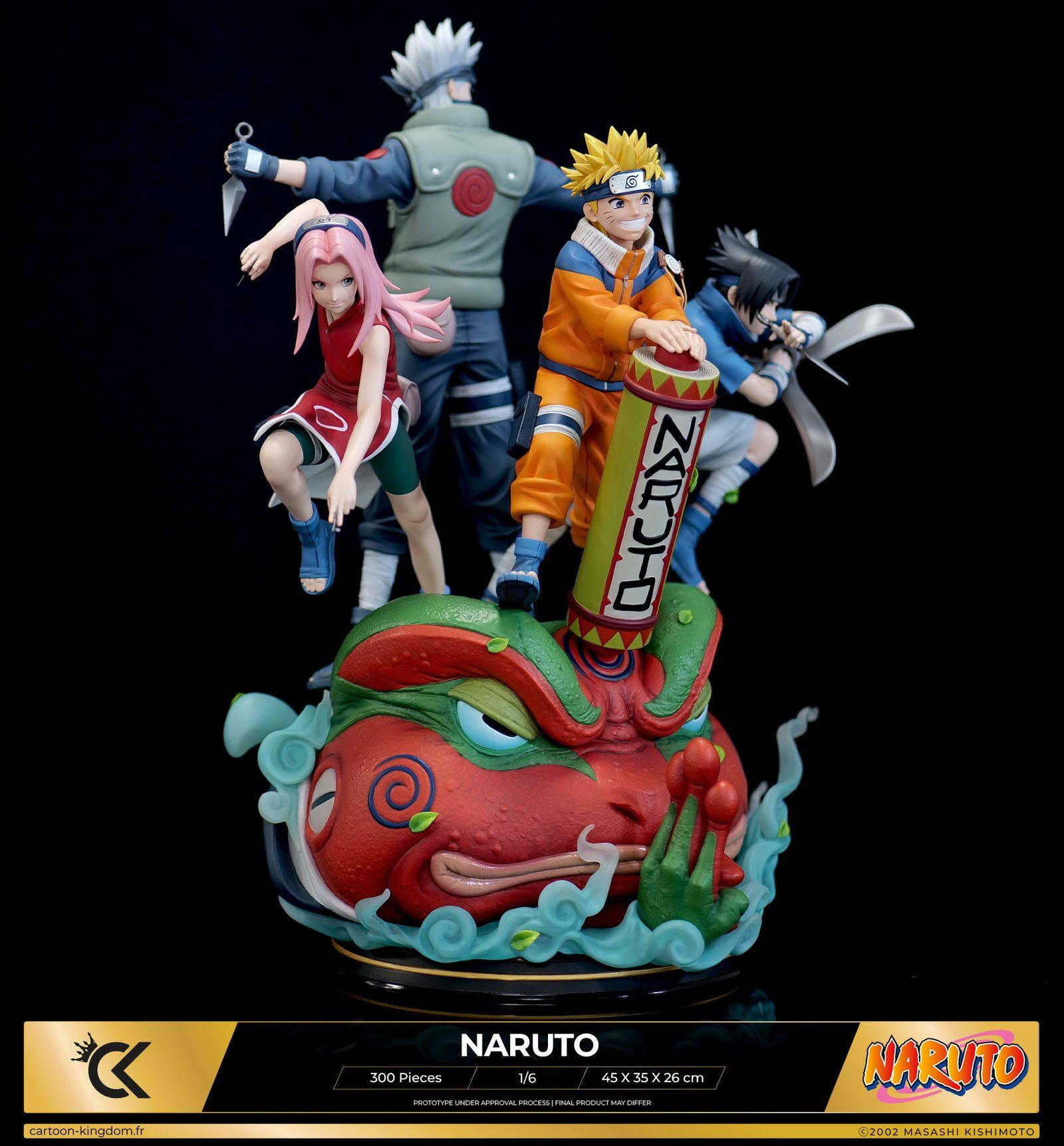 Naruto - Gamakichi - Haruno Sakura - Hatake Kakashi - Uchiha Sasuke - Uzumaki Naruto - 1/6 (Cartoon Kingdom) photo 18