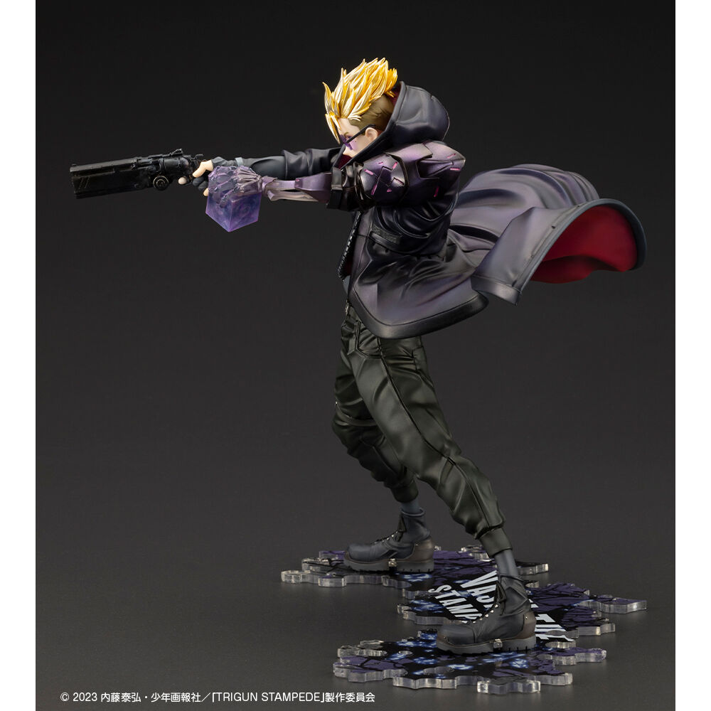 Trigun Stampede - Vash the Stampede - ARTFX J - 1/8 - -The Gunman in Black-, Trigun Stampede Ver. (Kotobukiya) photo 8