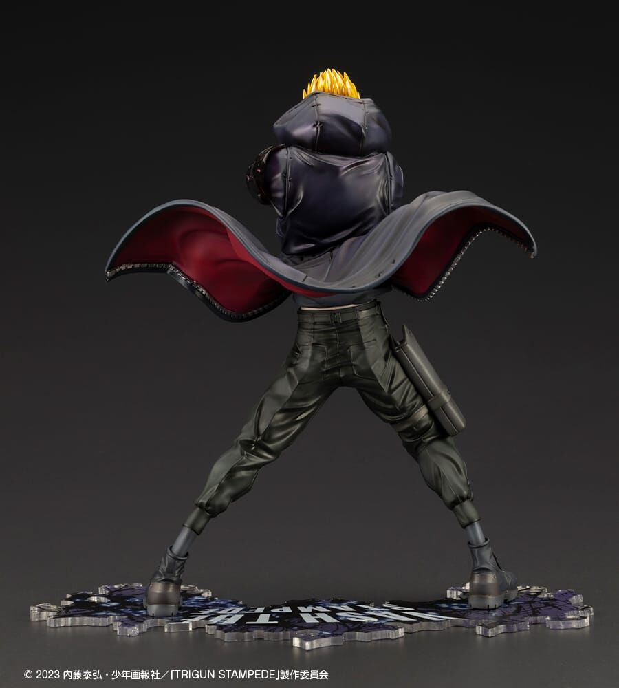 Trigun Stampede - Vash the Stampede - ARTFX J - 1/8 - -The Gunman in Black-, Trigun Stampede Ver. (Kotobukiya) photo 14
