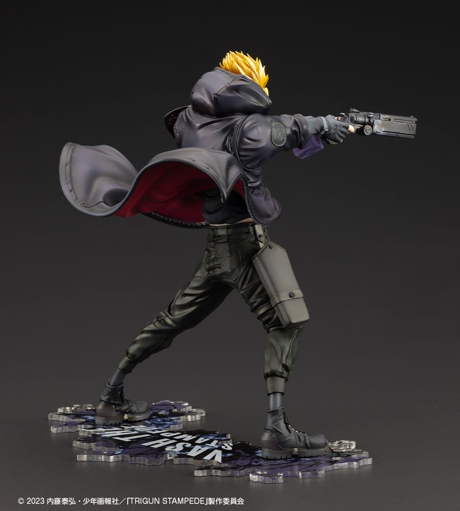 Trigun Stampede - Vash the Stampede - ARTFX J - 1/8 - -The Gunman in Black-, Trigun Stampede Ver. (Kotobukiya) photo 15