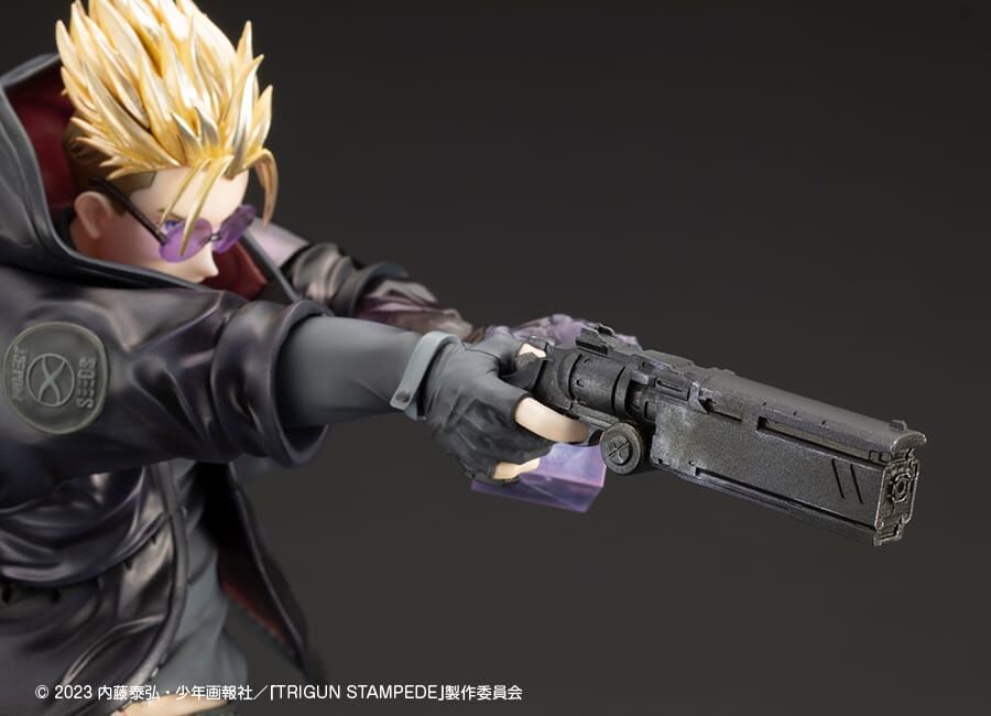 Trigun Stampede - Vash the Stampede - ARTFX J - 1/8 - -The Gunman in Black-, Trigun Stampede Ver. (Kotobukiya) photo 20