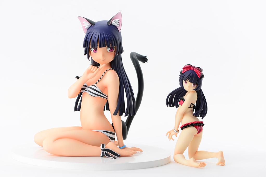 Ore no Imouto ga Konna ni Kawaii Wake ga Nai. - Gokou Ruri - 1/4 - Striped Mizugi Nekomimi ver. (Orca Toys)