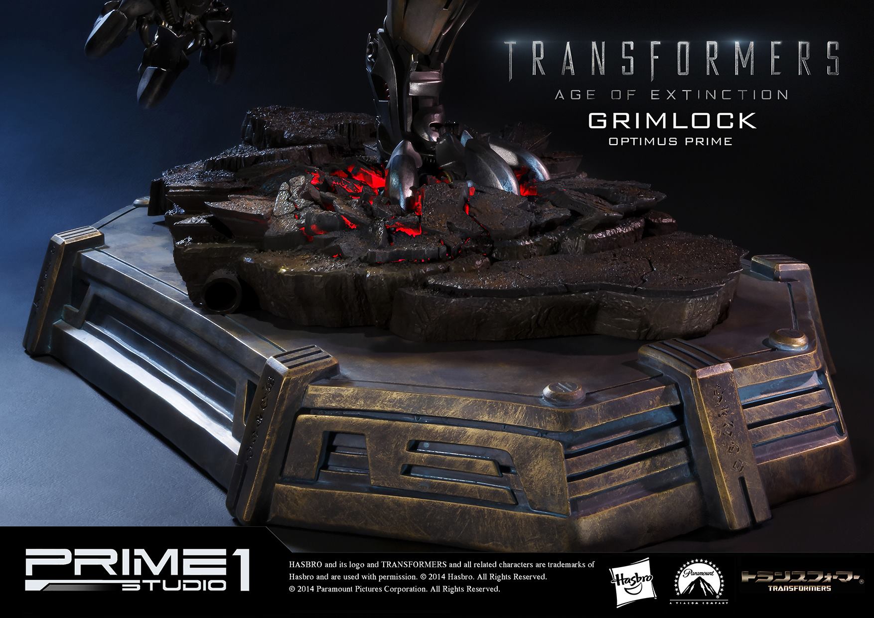Transformers: Age of Extinction - Convoy - Grimlock - Museum Masterline Series  (MMTFM-05OP) (Prime 1 Studio) photo 14