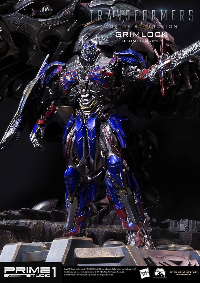 Transformers: Age of Extinction - Convoy - Grimlock - Museum Masterline Series  (MMTFM-05OP) (Prime 1 Studio) photo 15