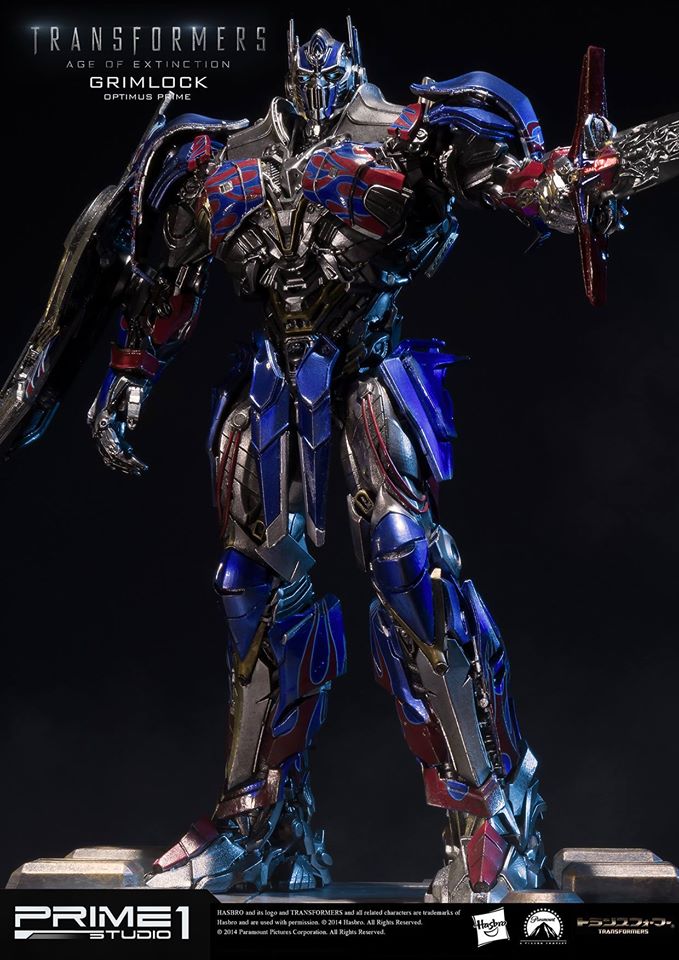 Transformers: Age of Extinction - Convoy - Grimlock - Museum Masterline Series  (MMTFM-05OP) (Prime 1 Studio) photo 18