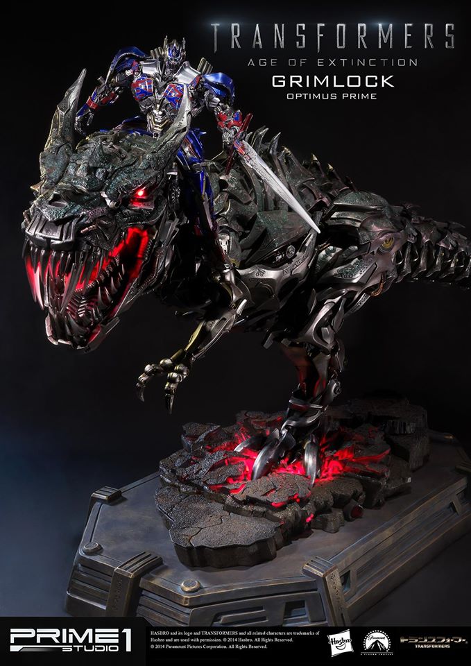 Transformers: Age of Extinction - Convoy - Grimlock - Museum Masterline Series  (MMTFM-05OP) (Prime 1 Studio) photo 24