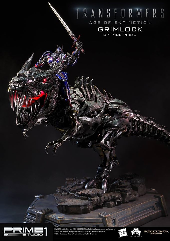 Transformers: Age of Extinction - Convoy - Grimlock - Museum Masterline Series  (MMTFM-05OP) (Prime 1 Studio) photo 25