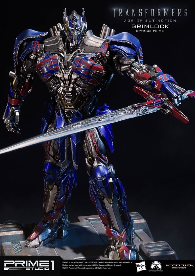 Transformers: Age of Extinction - Convoy - Grimlock - Museum Masterline Series  (MMTFM-05OP) (Prime 1 Studio) photo 26