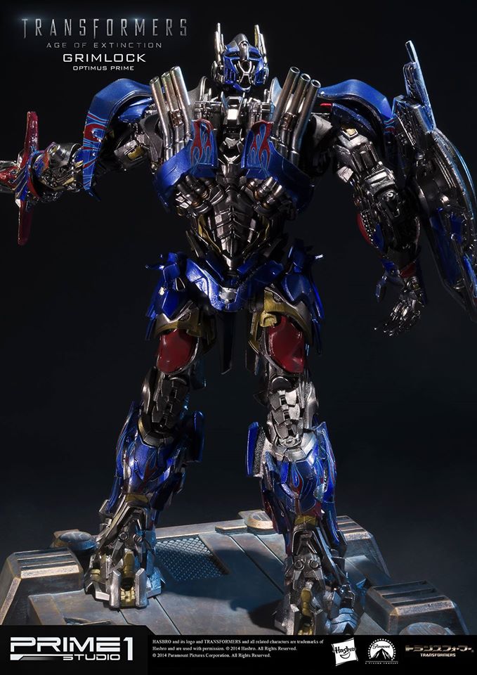 Transformers: Age of Extinction - Convoy - Grimlock - Museum Masterline Series  (MMTFM-05OP) (Prime 1 Studio) photo 28