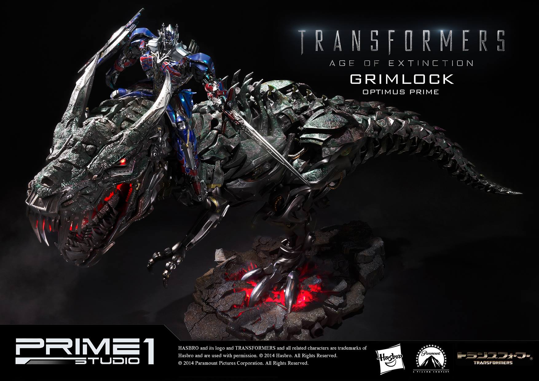 Transformers: Age of Extinction - Convoy - Grimlock - Museum Masterline Series  (MMTFM-05OP) (Prime 1 Studio) photo 33