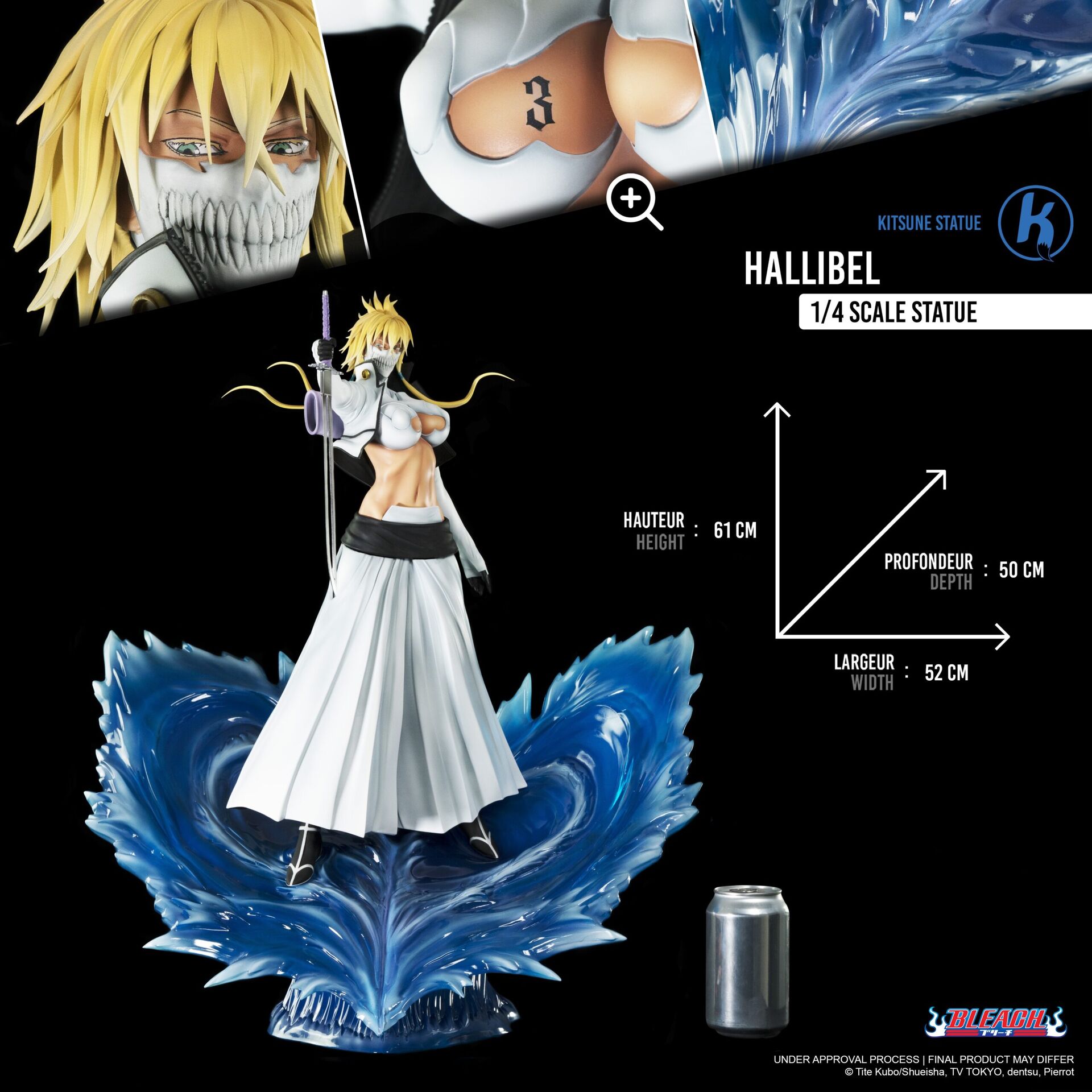 Bleach - Tier Harribel - 1/4 (Kitsune Statue) photo 2
