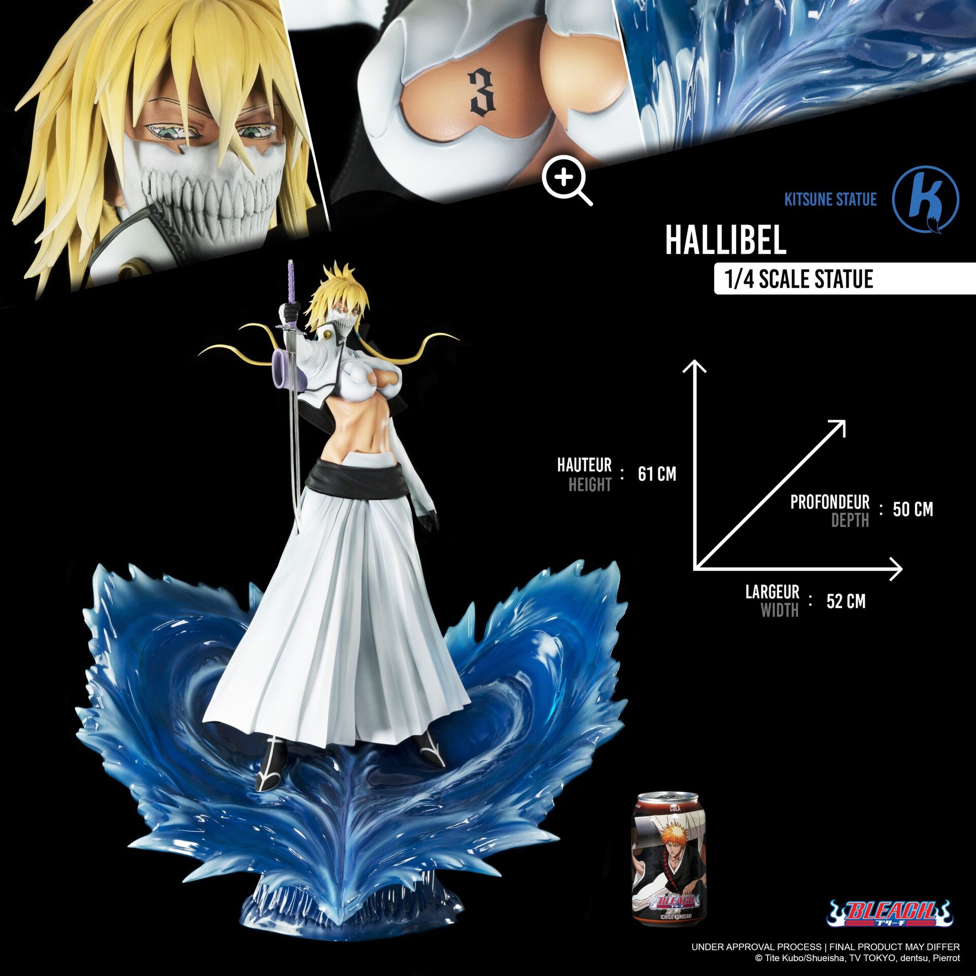 Bleach - Tier Harribel - 1/4 (Kitsune Statue) photo 5