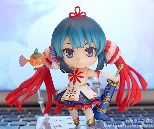 Mahou Shoujo Taisen - Aoba Naruko - Takesuzume - Zunda Magatsuhi - Nendoroid (#460) (Good Smile Company) photo 11