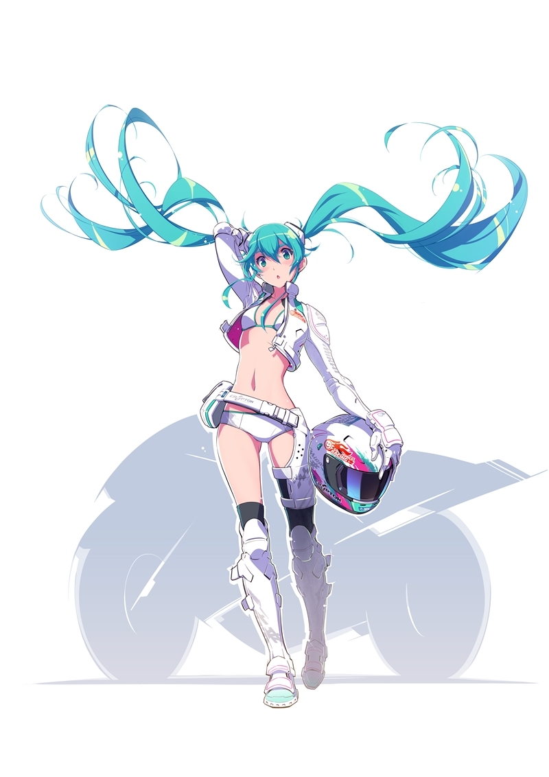 Good Smile Racing - Hatsune Miku - 1/7 - EV Mirai Ver., Racing 2014 (Max Factory)