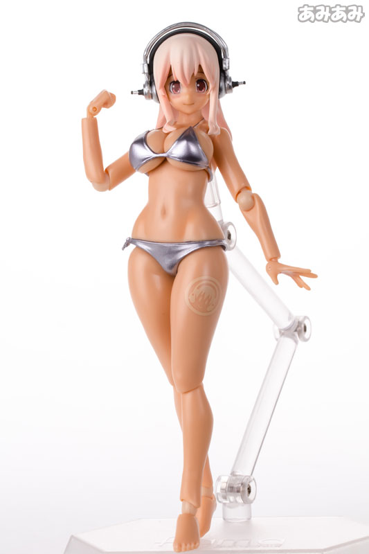 SoniAni: Super Sonico The Animation - Sonico - Figma  (#EX-023) - Suntan ver. (Max Factory)