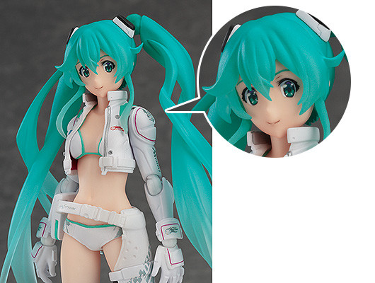 Good Smile Racing - Hatsune Miku - Figma (#250) - EV Mirai ver., Racing 2014 (Max Factory)