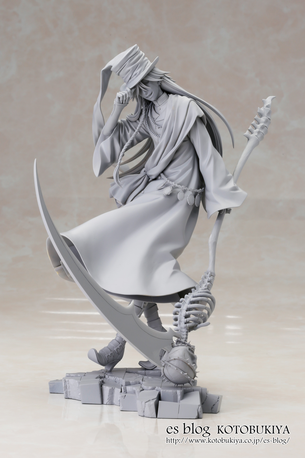 Kuroshitsuji ~Book of Circus~ - Undertaker - ARTFX J - 1/8 (Kotobukiya) photo 2