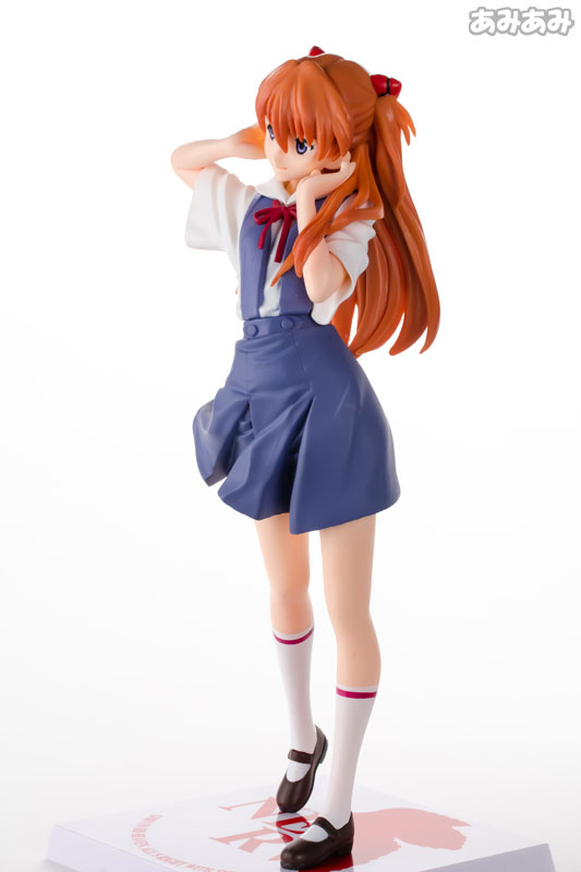 Shin Seiki Evangelion - Souryuu Asuka Langley - PM Figure - Seifuku Figure (SEGA) photo 2