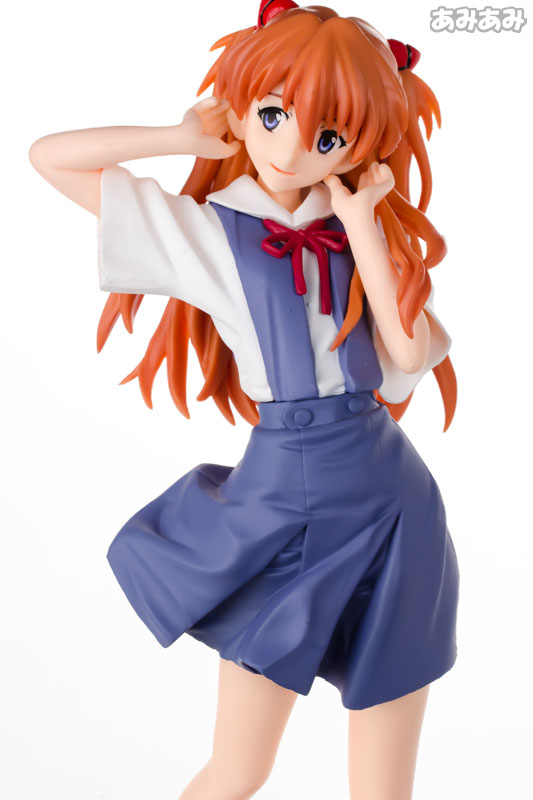 Shin Seiki Evangelion - Souryuu Asuka Langley - PM Figure - Seifuku Figure (SEGA) photo 3