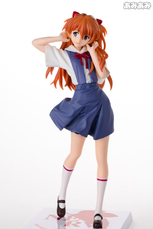 Shin Seiki Evangelion - Souryuu Asuka Langley - PM Figure - Seifuku Figure (SEGA) photo 5