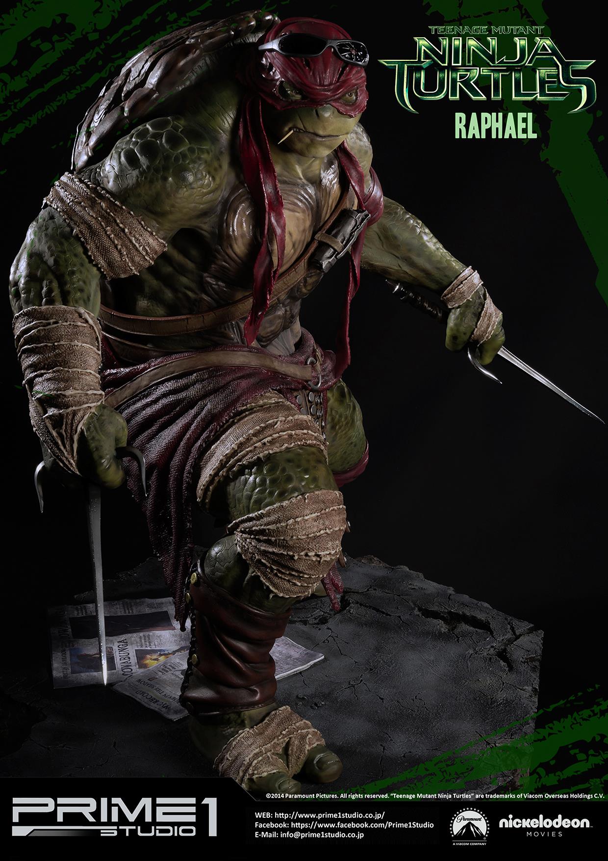 Teenage Mutant Ninja Turtles (2014) - Raphael - Museum Masterline Series  (MMTMNT-01) - 1/4 (Prime 1 Studio) photo 6