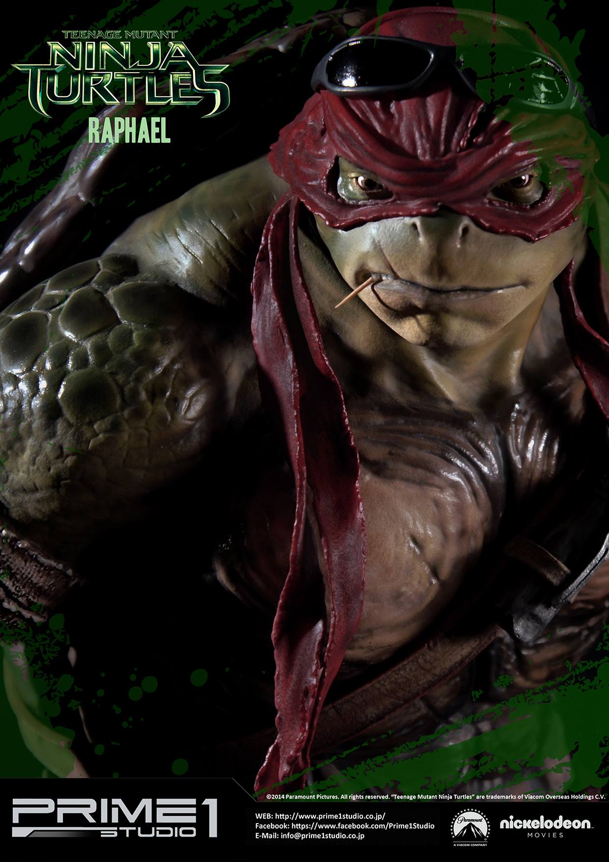 Teenage Mutant Ninja Turtles (2014) - Raphael - Museum Masterline Series  (MMTMNT-01) - 1/4 (Prime 1 Studio) photo 9