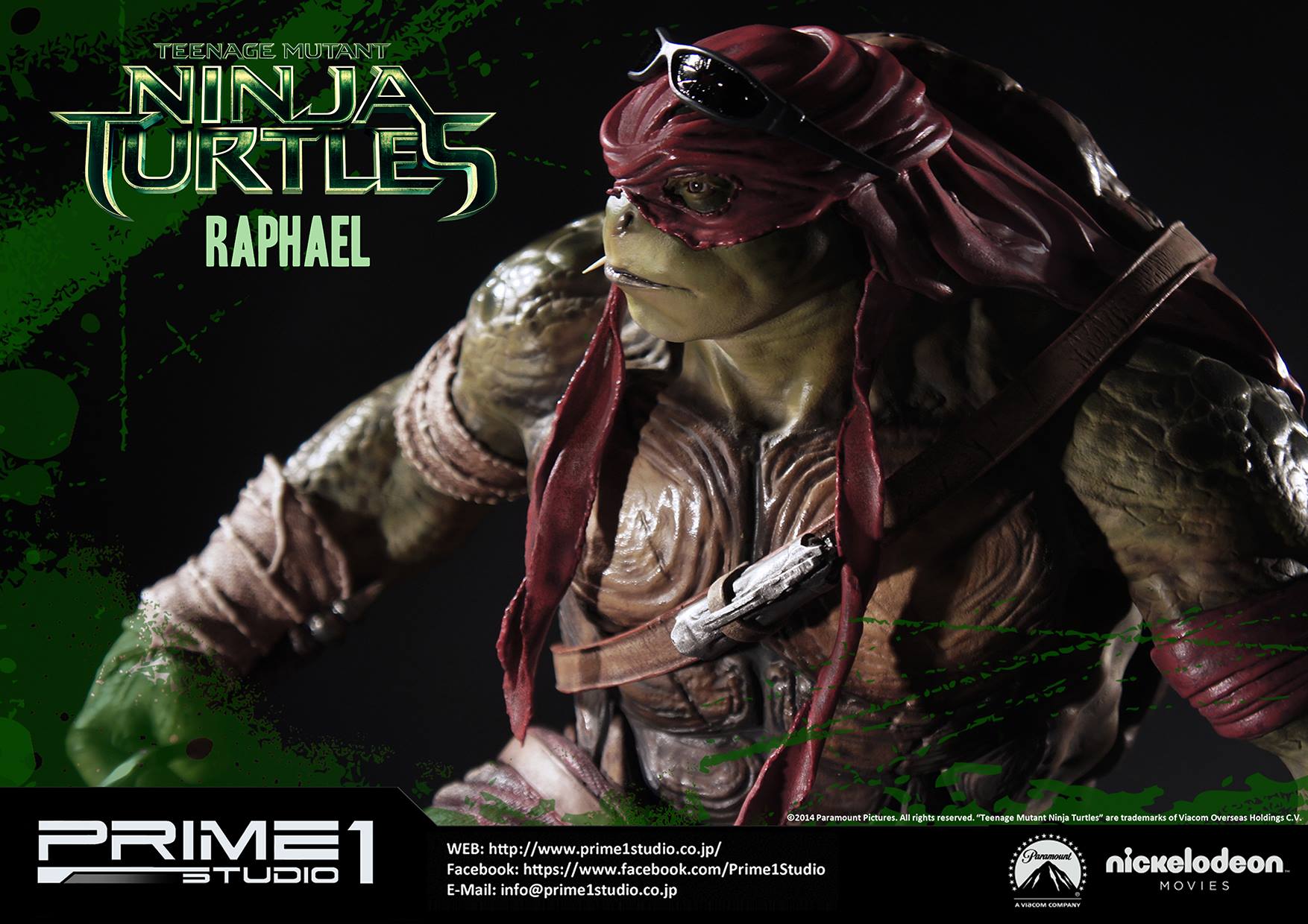 Teenage Mutant Ninja Turtles (2014) - Raphael - Museum Masterline Series  (MMTMNT-01) - 1/4 (Prime 1 Studio) photo 15