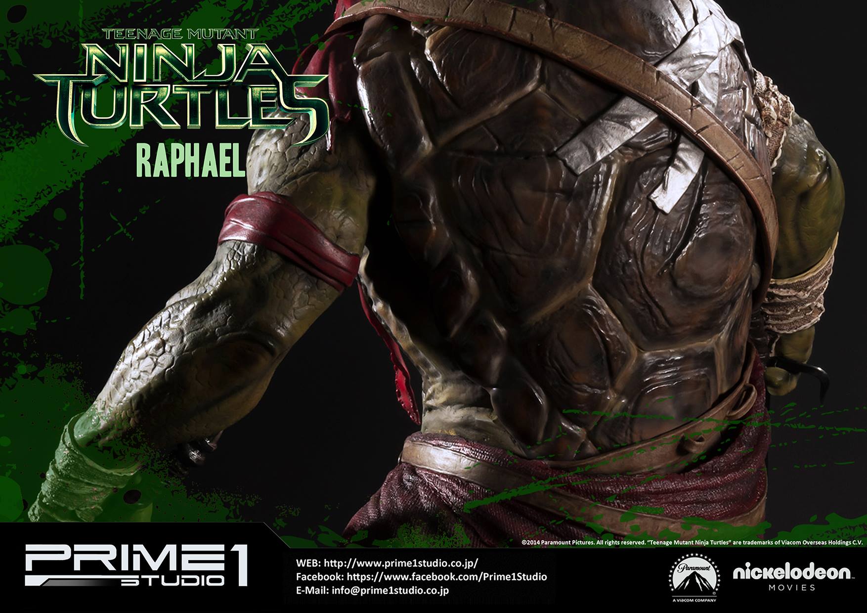 Teenage Mutant Ninja Turtles (2014) - Raphael - Museum Masterline Series  (MMTMNT-01) - 1/4 (Prime 1 Studio) photo 17