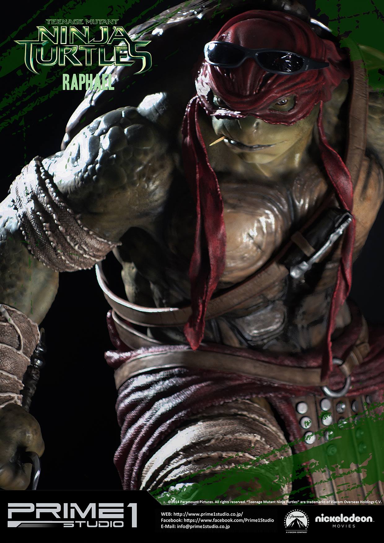 Teenage Mutant Ninja Turtles (2014) - Raphael - Museum Masterline Series  (MMTMNT-01) - 1/4 (Prime 1 Studio) photo 18