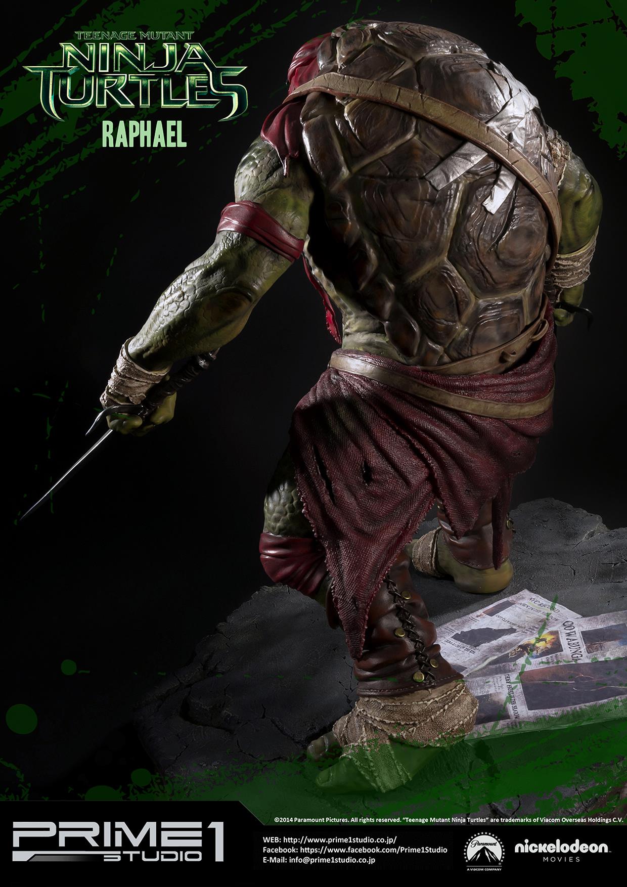 Teenage Mutant Ninja Turtles (2014) - Raphael - Museum Masterline Series  (MMTMNT-01) - 1/4 (Prime 1 Studio) photo 20