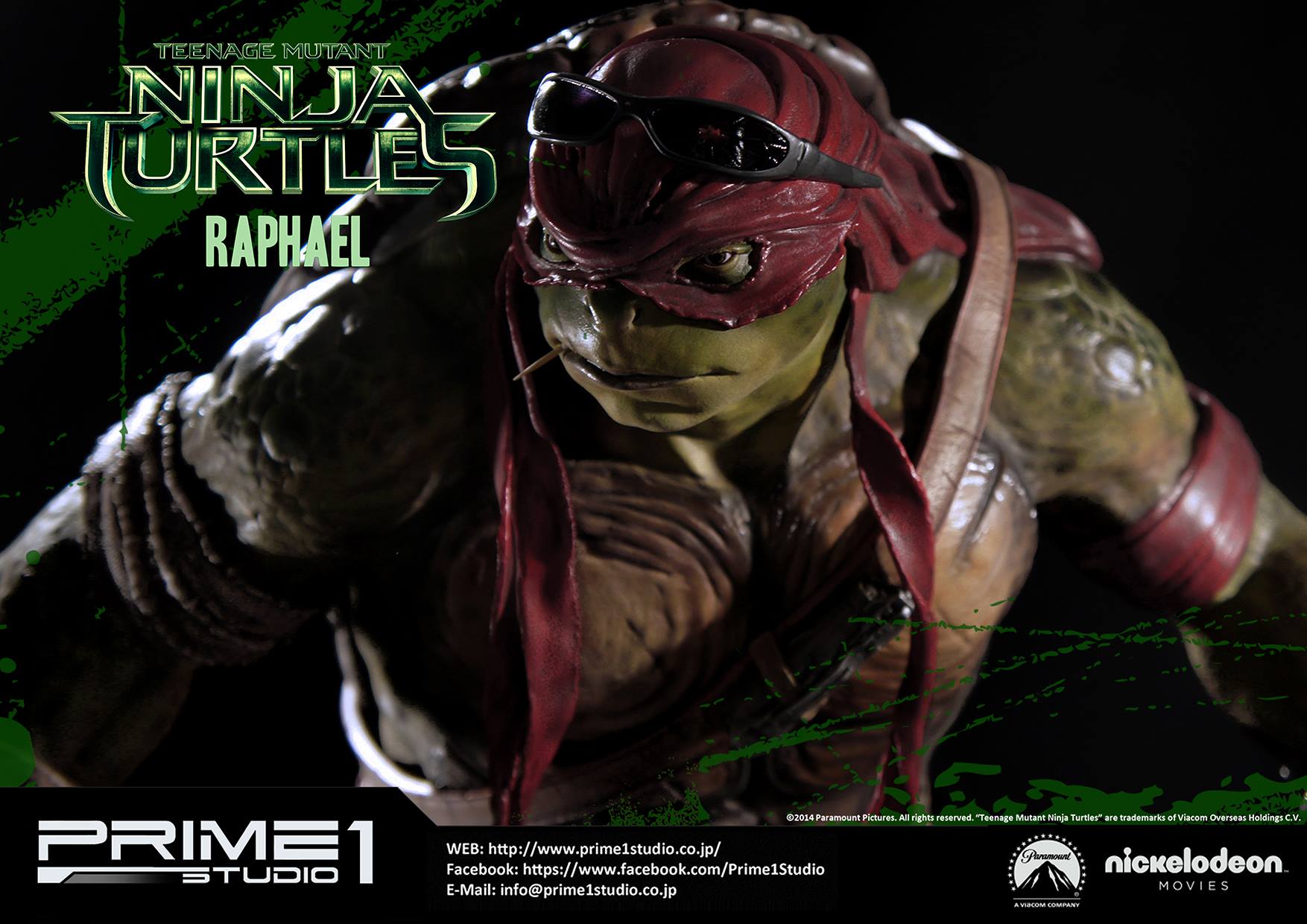 Teenage Mutant Ninja Turtles (2014) - Raphael - Museum Masterline Series  (MMTMNT-01) - 1/4 (Prime 1 Studio) photo 22