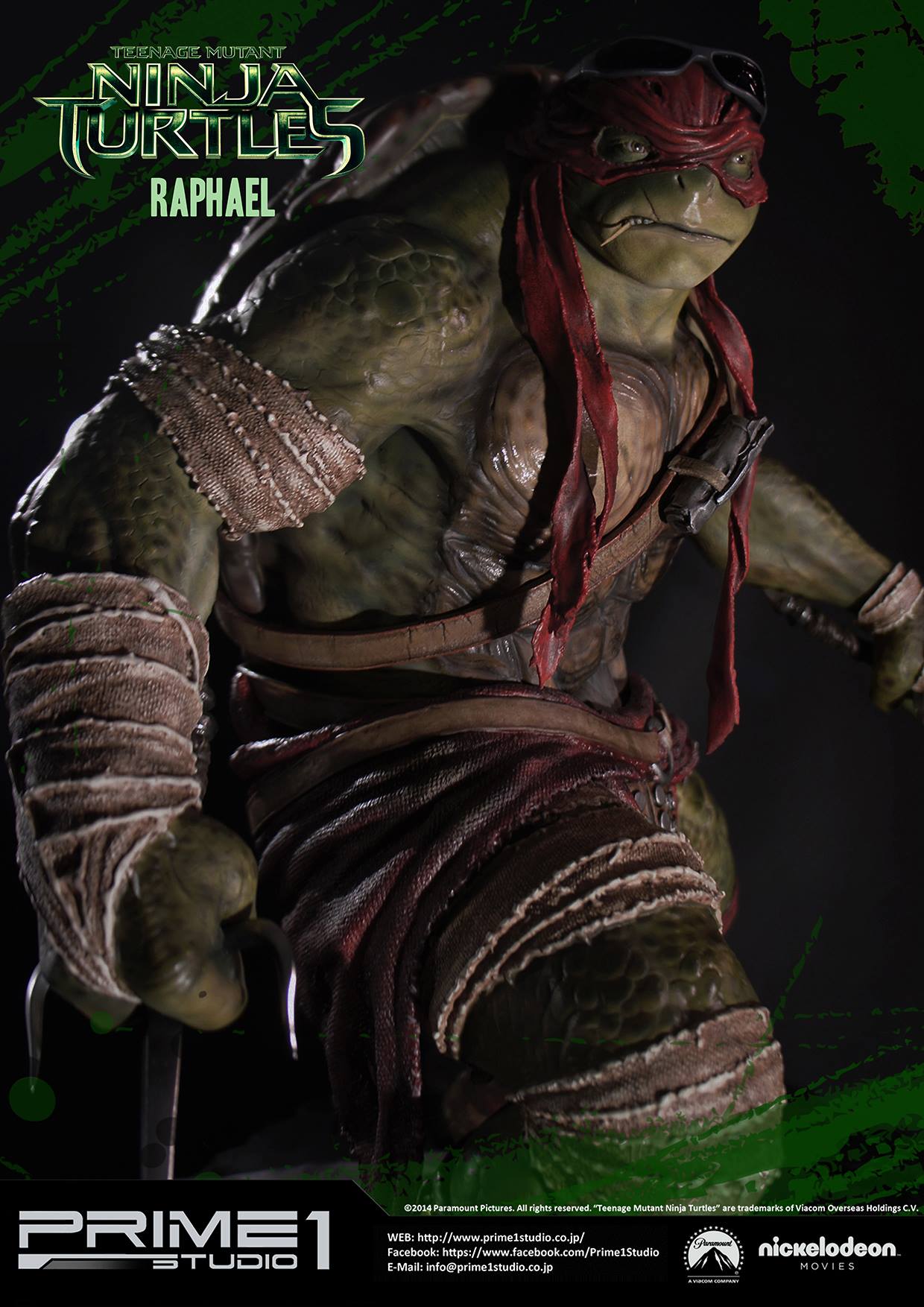 Teenage Mutant Ninja Turtles (2014) - Raphael - Museum Masterline Series  (MMTMNT-01) - 1/4 (Prime 1 Studio) photo 24