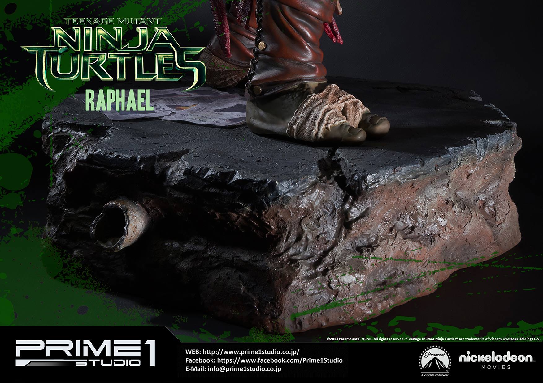Teenage Mutant Ninja Turtles (2014) - Raphael - Museum Masterline Series  (MMTMNT-01) - 1/4 (Prime 1 Studio) photo 25