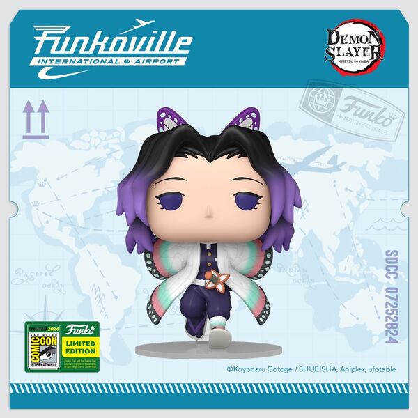 Kimetsu no Yaiba - Kochou Shinobu - POP! Animation (1605) - POP! Vinyl (BoxLunch, Funko Toys)
