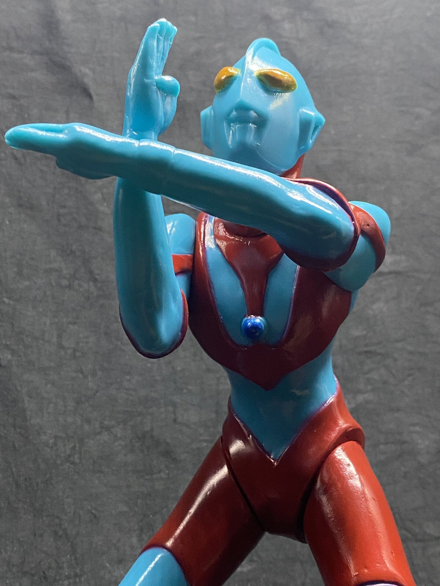Ultraman - Sofubi Figure - Retro Blue (Hikari Toys)