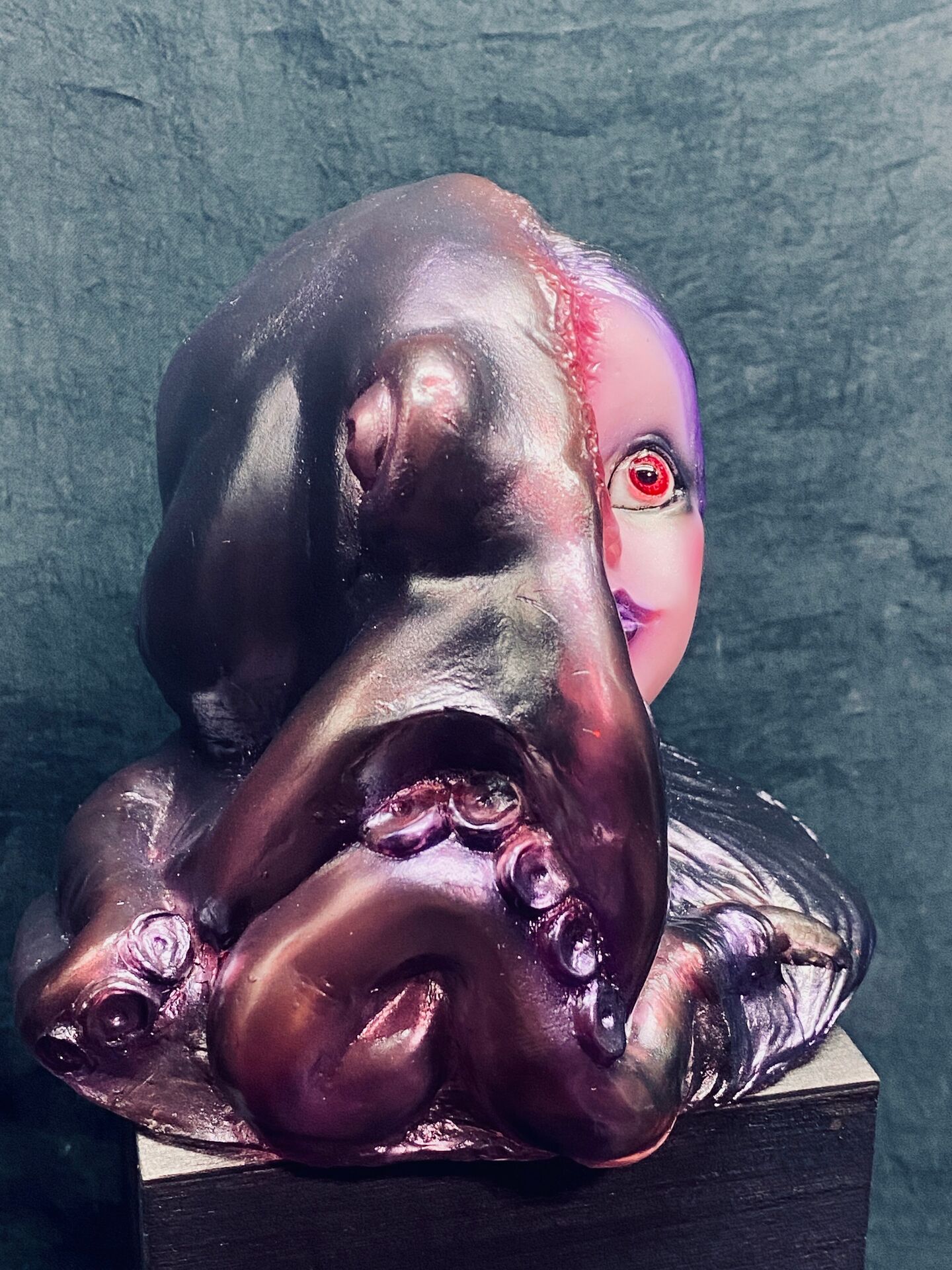 Original - Sofubi Figure - Shinsetsu Mononoke Shoujo - Takonai -Genya- (Hikari Toys)