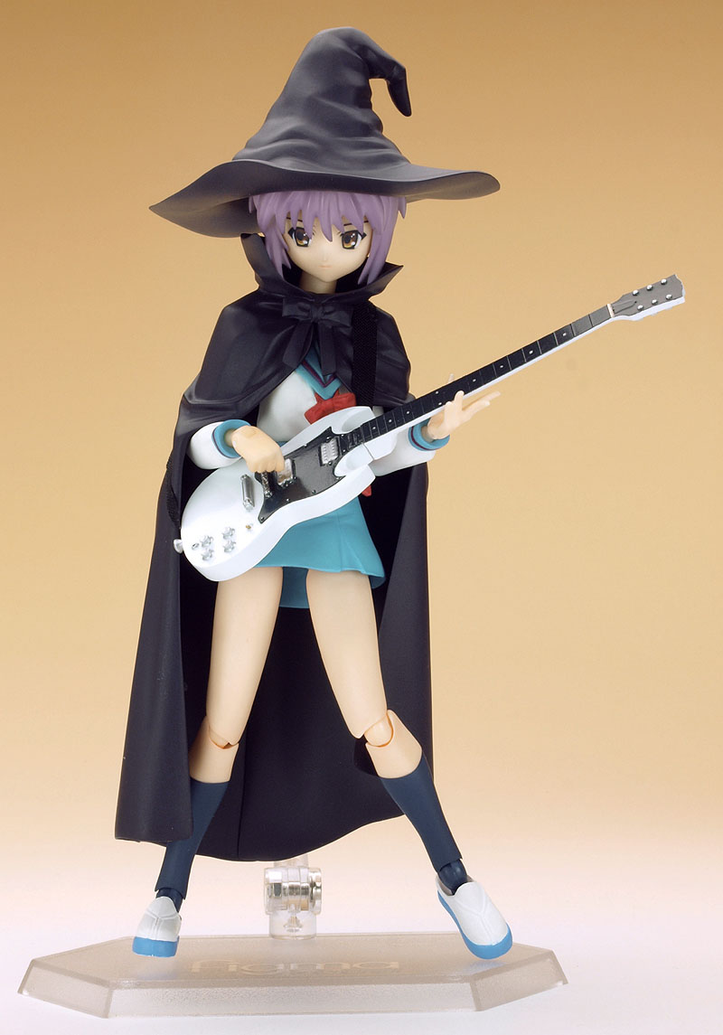 Suzumiya Haruhi no Yuuutsu - Nagato Yuki - Shamisen - Figma  (#015) - Evil Witch, School Uniform (Max Factory) photo 5