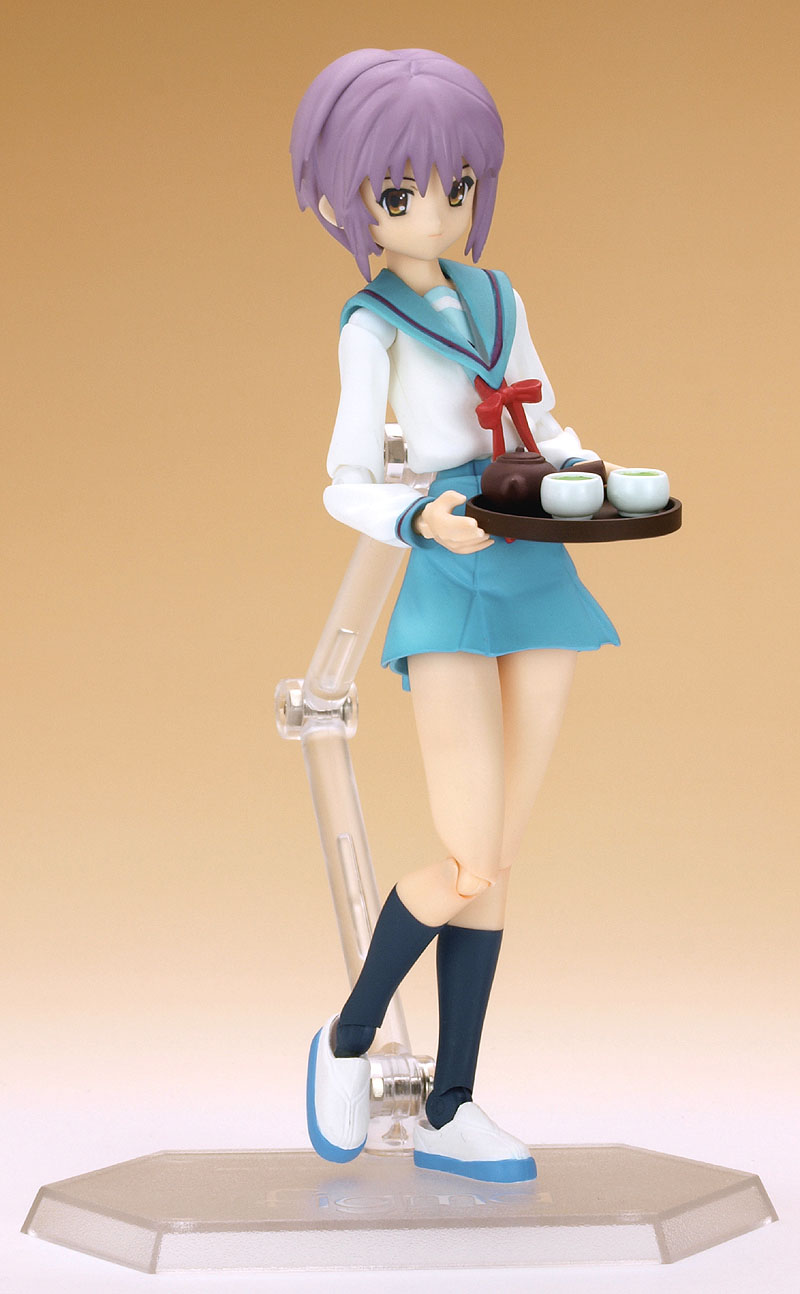 Suzumiya Haruhi no Yuuutsu - Nagato Yuki - Shamisen - Figma  (#015) - Evil Witch, School Uniform (Max Factory) photo 6