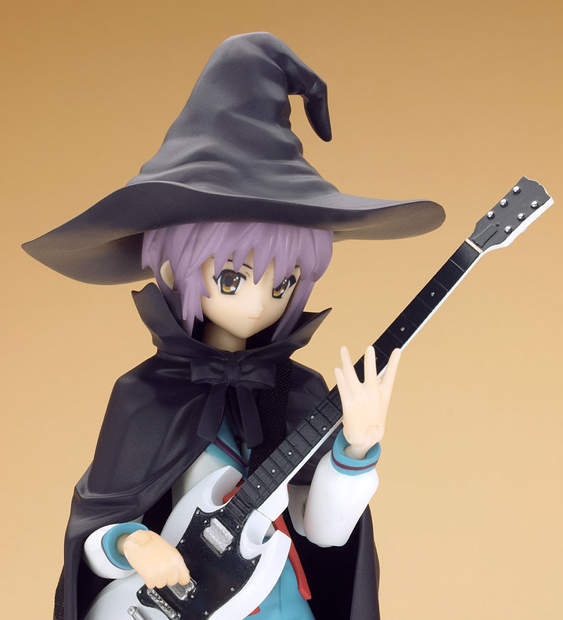 Suzumiya Haruhi no Yuuutsu - Nagato Yuki - Shamisen - Figma  (#015) - Evil Witch, School Uniform (Max Factory) photo 8