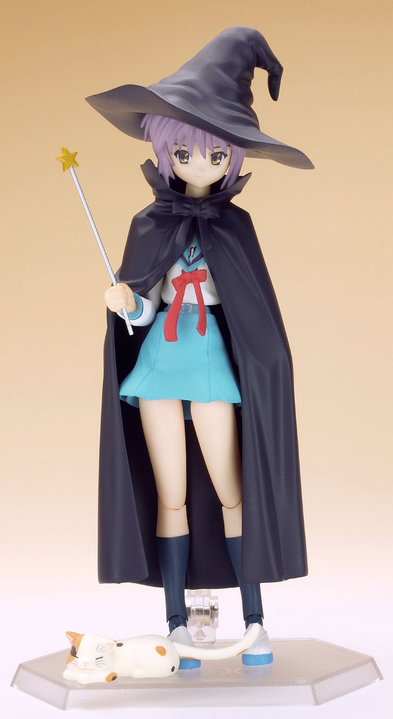 Suzumiya Haruhi no Yuuutsu - Nagato Yuki - Shamisen - Figma  (#015) - Evil Witch, School Uniform (Max Factory) photo 9