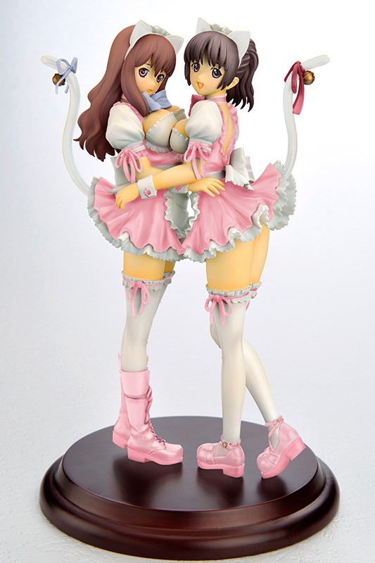 Original - E☆2 Original Figure - Neko Mimi Maids - 1/6 - Pink Ver. (Clayz) photo 3