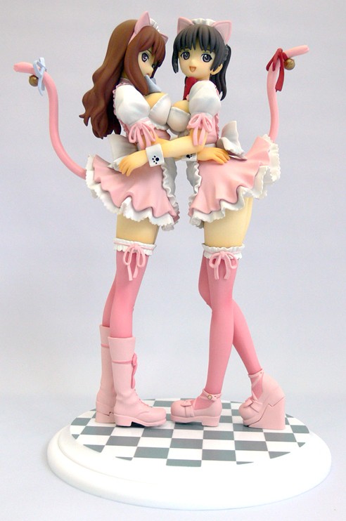 Original - E☆2 Original Figure - Neko Mimi Maids - 1/6 - Pink Ver. (Clayz) photo 8