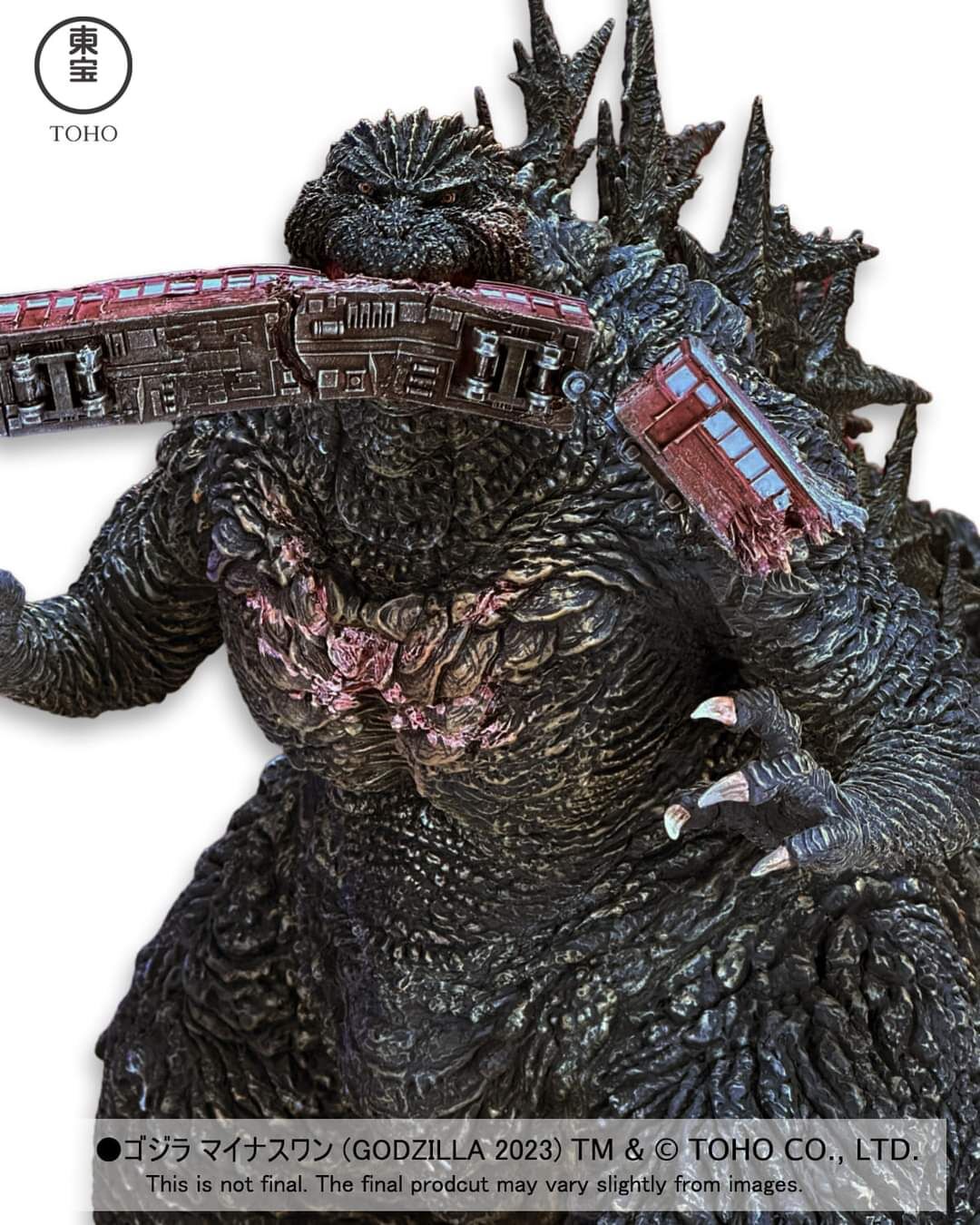 Gojira-1.0 - Gojira - Alpha Kaiju - Ginza Attack Classic Train Biter (EZHOBI) photo 3