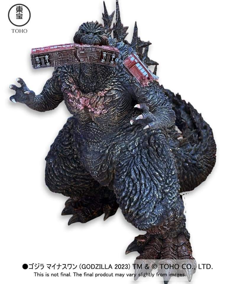 Gojira-1.0 - Gojira - Alpha Kaiju - Ginza Attack Classic Train Biter (EZHOBI) photo 4