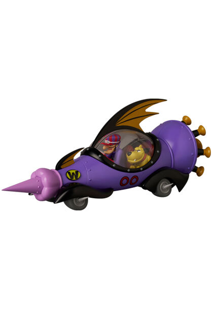 Wacky Races - Dick Dastardly - Muttley - Mafex (No.261) - Mean Machine (Medicom Toy)