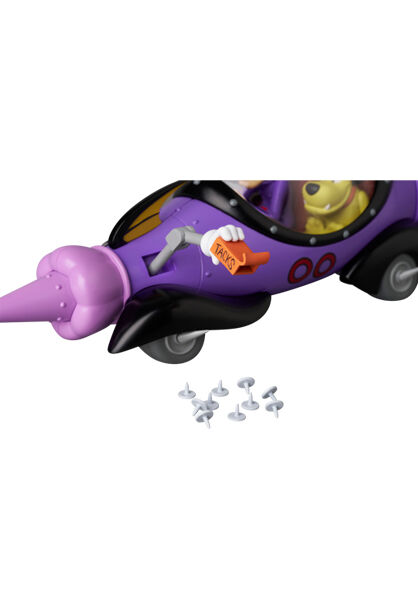 Wacky Races - Dick Dastardly - Muttley - Mafex (No.261) - Mean Machine (Medicom Toy) photo 3
